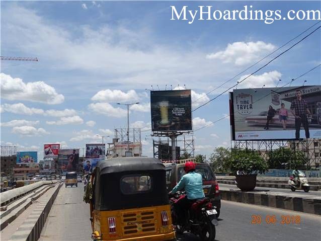 Hafeezpet Flyover Billboard Advertising and Brand Promotion Agency Hyderabad, Flex Banner